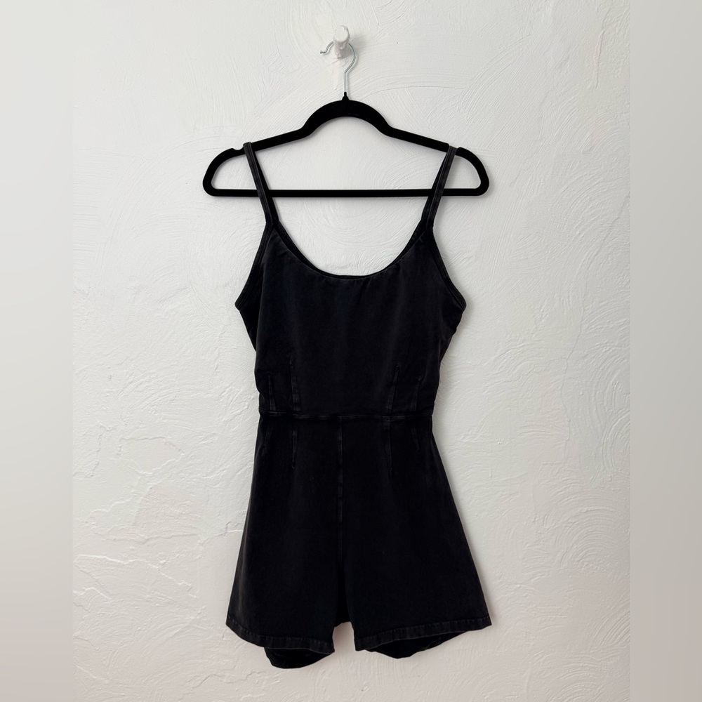 OFFLINE by Aerie Black Active Romper